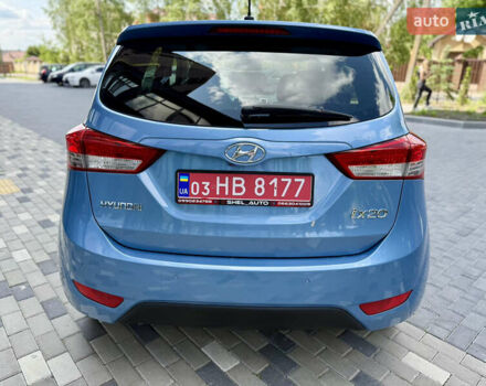 Синий Хендай ix20, объемом двигателя 1.6 л и пробегом 105 тыс. км за 11500 $, фото 11 на Automoto.ua