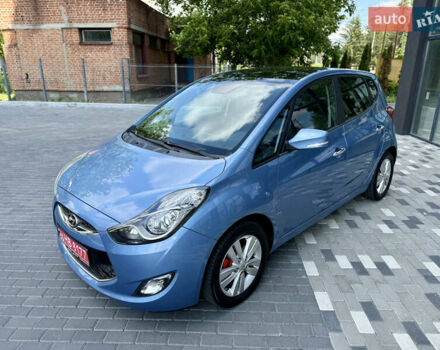 Синий Хендай ix20, объемом двигателя 1.6 л и пробегом 105 тыс. км за 11500 $, фото 3 на Automoto.ua
