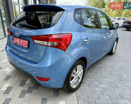 Синий Хендай ix20, объемом двигателя 1.6 л и пробегом 105 тыс. км за 11500 $, фото 15 на Automoto.ua