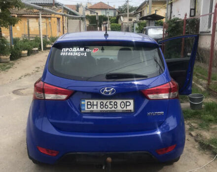 Синий Хендай ix20, объемом двигателя 1.4 л и пробегом 190 тыс. км за 6899 $, фото 19 на Automoto.ua