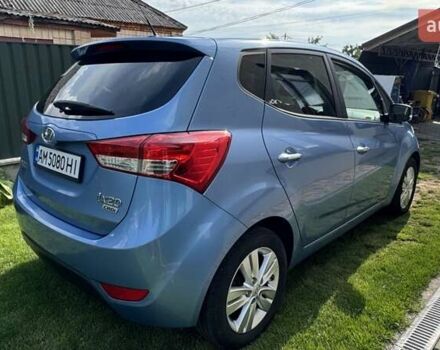 Синий Хендай ix20, объемом двигателя 1.4 л и пробегом 232 тыс. км за 8300 $, фото 5 на Automoto.ua