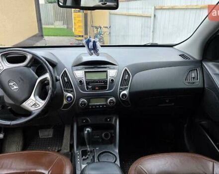 Белый Хендай их35, объемом двигателя 2.4 л и пробегом 205 тыс. км за 12500 $, фото 5 на Automoto.ua