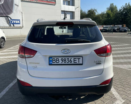 Белый Хендай их35, объемом двигателя 1.7 л и пробегом 198 тыс. км за 12500 $, фото 1 на Automoto.ua