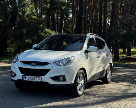 Белый Хендай их35, объемом двигателя 2 л и пробегом 101 тыс. км за 12900 $, фото 1 на Automoto.ua