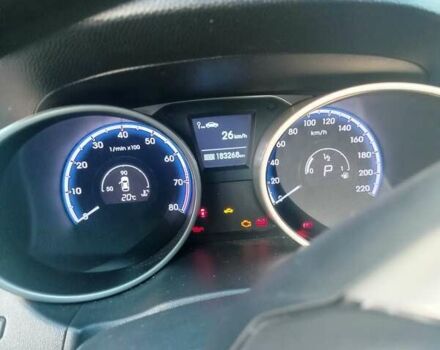 Белый Хендай их35, объемом двигателя 2 л и пробегом 190 тыс. км за 13300 $, фото 1 на Automoto.ua