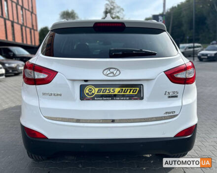 Белый Хендай их35, объемом двигателя 2 л и пробегом 229 тыс. км за 17000 $, фото 4 на Automoto.ua