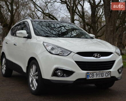 Белый Хендай их35, объемом двигателя 2.36 л и пробегом 202 тыс. км за 11300 $, фото 1 на Automoto.ua