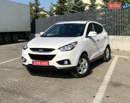 Белый Хендай их35, объемом двигателя 2 л и пробегом 198 тыс. км за 12500 $, фото 1 на Automoto.ua