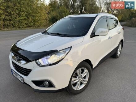 Білий Хендай іх35, об'ємом двигуна 2 л та пробігом 180 тис. км за 13000 $, фото 1 на Automoto.ua