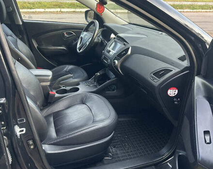 Чорний Хендай іх35, об'ємом двигуна 2 л та пробігом 240 тис. км за 12500 $, фото 15 на Automoto.ua