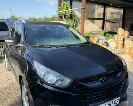 Чорний Хендай іх35, об'ємом двигуна 2.4 л та пробігом 230 тис. км за 10700 $, фото 13 на Automoto.ua