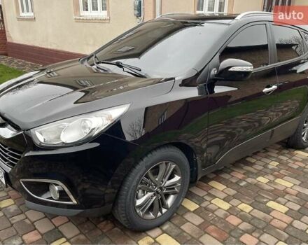 Чорний Хендай іх35, об'ємом двигуна 2 л та пробігом 210 тис. км за 12700 $, фото 1 на Automoto.ua
