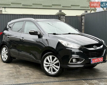 Чорний Хендай іх35, об'ємом двигуна 2 л та пробігом 206 тис. км за 13099 $, фото 10 на Automoto.ua