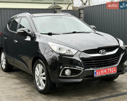 Чорний Хендай іх35, об'ємом двигуна 2 л та пробігом 206 тис. км за 13099 $, фото 12 на Automoto.ua