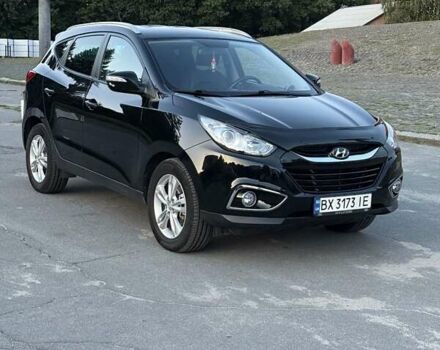 Чорний Хендай іх35, об'ємом двигуна 2 л та пробігом 173 тис. км за 13800 $, фото 9 на Automoto.ua