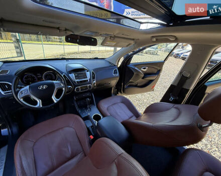 Чорний Хендай іх35, об'ємом двигуна 2 л та пробігом 153 тис. км за 13999 $, фото 24 на Automoto.ua