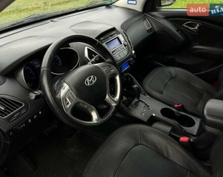 Чорний Хендай іх35, об'ємом двигуна 2 л та пробігом 195 тис. км за 12800 $, фото 10 на Automoto.ua