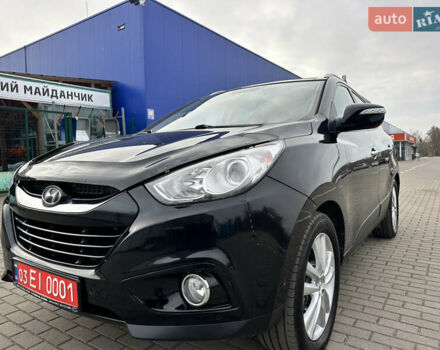 Чорний Хендай іх35, об'ємом двигуна 2 л та пробігом 148 тис. км за 14599 $, фото 12 на Automoto.ua
