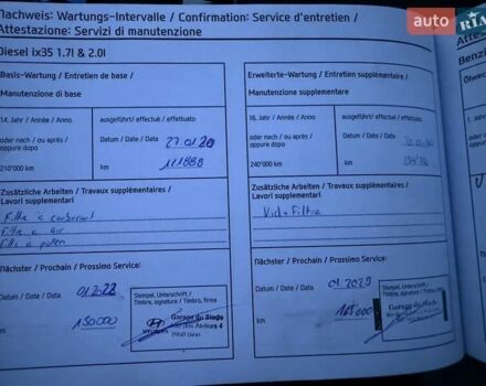 Черный Хендай их35, объемом двигателя 2 л и пробегом 182 тыс. км за 14650 $, фото 93 на Automoto.ua