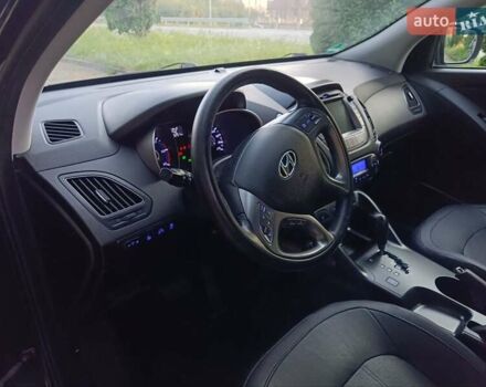 Чорний Хендай іх35, об'ємом двигуна 2 л та пробігом 206 тис. км за 15650 $, фото 49 на Automoto.ua