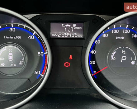 Чорний Хендай іх35, об'ємом двигуна 2 л та пробігом 238 тис. км за 15650 $, фото 12 на Automoto.ua