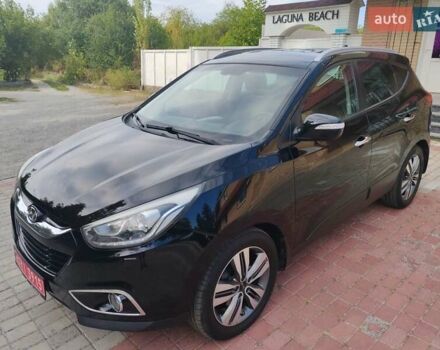 Чорний Хендай іх35, об'ємом двигуна 2 л та пробігом 193 тис. км за 14250 $, фото 6 на Automoto.ua