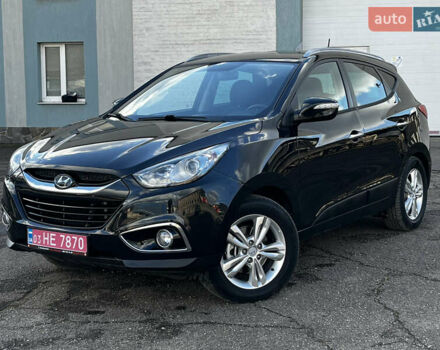 Чорний Хендай іх35, об'ємом двигуна 2 л та пробігом 225 тис. км за 12899 $, фото 1 на Automoto.ua