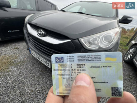 Черный Хендай их35, объемом двигателя 2 л и пробегом 111 тыс. км за 11900 $, фото 1 на Automoto.ua