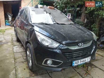 Чорний Хендай іх35, об'ємом двигуна 1.7 л та пробігом 200 тис. км за 4800 $, фото 1 на Automoto.ua