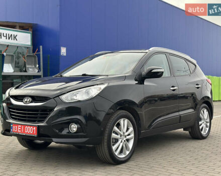 Чорний Хендай іх35, об'ємом двигуна 2 л та пробігом 148 тис. км за 14599 $, фото 1 на Automoto.ua