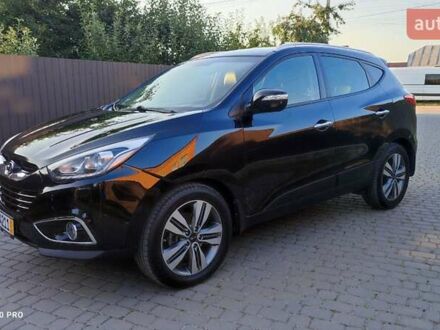 Чорний Хендай іх35, об'ємом двигуна 2 л та пробігом 203 тис. км за 13750 $, фото 1 на Automoto.ua