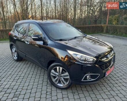 Чорний Хендай іх35, об'ємом двигуна 2 л та пробігом 192 тис. км за 15700 $, фото 1 на Automoto.ua