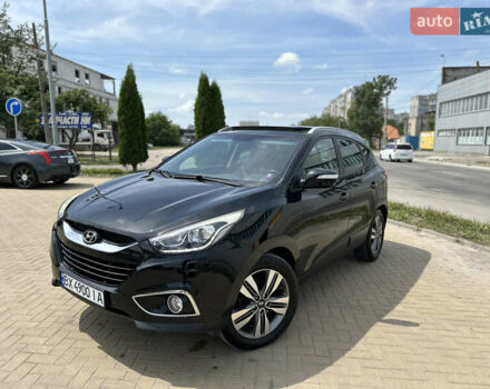 Чорний Хендай іх35, об'ємом двигуна 2 л та пробігом 240 тис. км за 14200 $, фото 1 на Automoto.ua