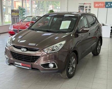 Коричневий Хендай іх35, об'ємом двигуна 2 л та пробігом 155 тис. км за 12990 $, фото 5 на Automoto.ua