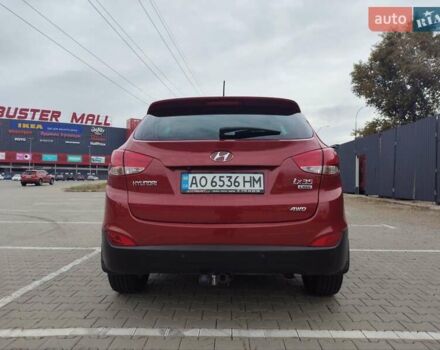 Красный Хендай их35, объемом двигателя 2 л и пробегом 238 тыс. км за 10800 $, фото 2 на Automoto.ua