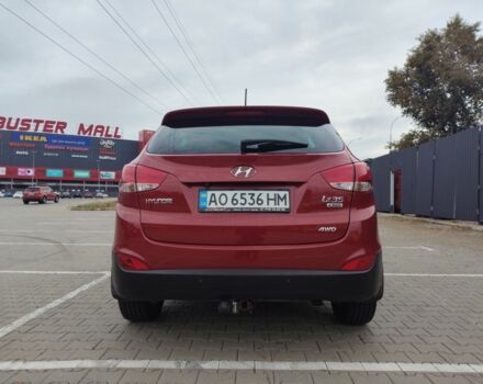 Красный Хендай их35, объемом двигателя 2 л и пробегом 238 тыс. км за 10200 $, фото 5 на Automoto.ua