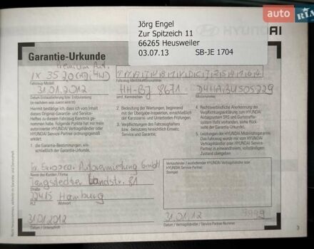 Серый Хендай их35, объемом двигателя 2 л и пробегом 279 тыс. км за 13700 $, фото 112 на Automoto.ua