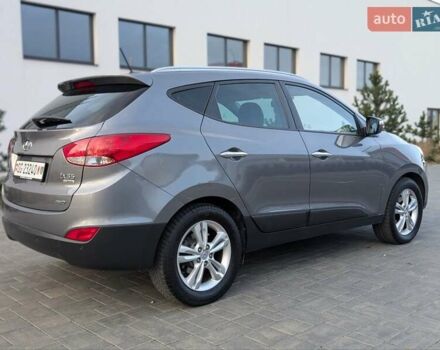 Сірий Хендай іх35, об'ємом двигуна 2 л та пробігом 222 тис. км за 13950 $, фото 7 на Automoto.ua