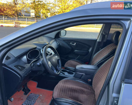 Сірий Хендай іх35, об'ємом двигуна 2 л та пробігом 156 тис. км за 11999 $, фото 17 на Automoto.ua