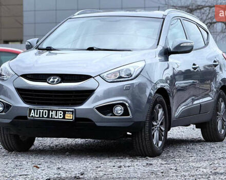 Сірий Хендай іх35, об'ємом двигуна 2 л та пробігом 240 тис. км за 13000 $, фото 5 на Automoto.ua