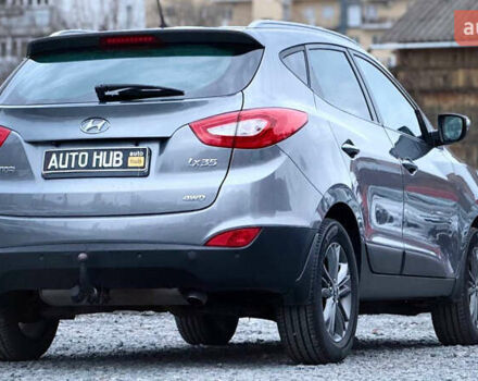 Сірий Хендай іх35, об'ємом двигуна 2 л та пробігом 240 тис. км за 13000 $, фото 12 на Automoto.ua