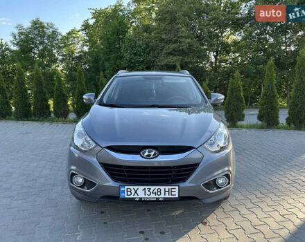 Сірий Хендай іх35, об'ємом двигуна 2 л та пробігом 144 тис. км за 13600 $, фото 2 на Automoto.ua