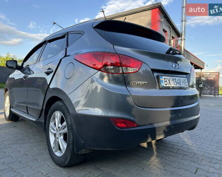 Сірий Хендай іх35, об'ємом двигуна 2 л та пробігом 144 тис. км за 13600 $, фото 20 на Automoto.ua