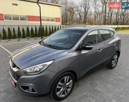 Сірий Хендай іх35, об'ємом двигуна 2 л та пробігом 124 тис. км за 16600 $, фото 15 на Automoto.ua