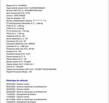 Сірий Хендай іх35, об'ємом двигуна 1.7 л та пробігом 143 тис. км за 13750 $, фото 36 на Automoto.ua