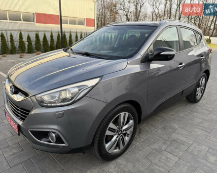 Сірий Хендай іх35, об'ємом двигуна 2 л та пробігом 124 тис. км за 16600 $, фото 14 на Automoto.ua