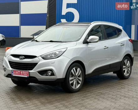 Сірий Хендай іх35, об'ємом двигуна 2 л та пробігом 192 тис. км за 15850 $, фото 13 на Automoto.ua