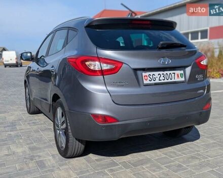 Сірий Хендай іх35, об'ємом двигуна 2 л та пробігом 113 тис. км за 16950 $, фото 9 на Automoto.ua