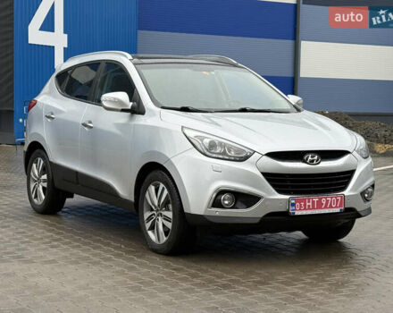 Сірий Хендай іх35, об'ємом двигуна 2 л та пробігом 192 тис. км за 15850 $, фото 5 на Automoto.ua