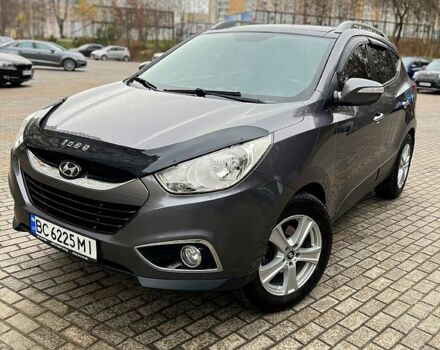 Сірий Хендай іх35, об'ємом двигуна 2.4 л та пробігом 220 тис. км за 11750 $, фото 1 на Automoto.ua